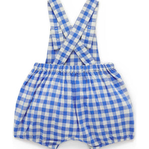 
                  
                    NILE GINGHAM LINEN BLEND OVERALLS BY PUREBABY
                  
                