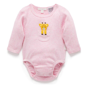 
                  
                    GIRAFFE PEEKABOO BODYSUIT BY PUREBABY
                  
                