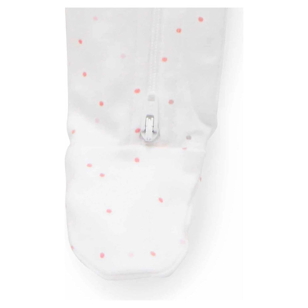 
                  
                    PALE PINK 2 PACK ZIP GROWSUIT BY PUREBABY
                  
                