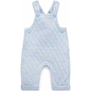 
                  
                    SOFT BLUE QUILTED OVERALL BY PUREBABY
                  
                