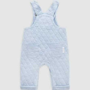 
                  
                    SOFT BLUE QUILTED OVERALL BY PUREBABY
                  
                