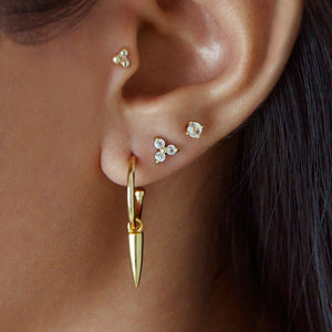 
                  
                    DAGGER HOOP EARRINGS BY MURKANI
                  
                